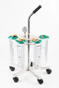 Suction Liner Trolley Stainless Steel